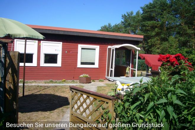 Ferienhaus in Starsow, bei Mirow, inkl. Ruderboot am Zotzensee(in ca.3 km Entfernung), zentralbeheiz